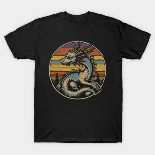 Retro vintage dragon T-Shirt